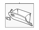 77500STXA01ZB - : Glove Box Assembly for Acura Image