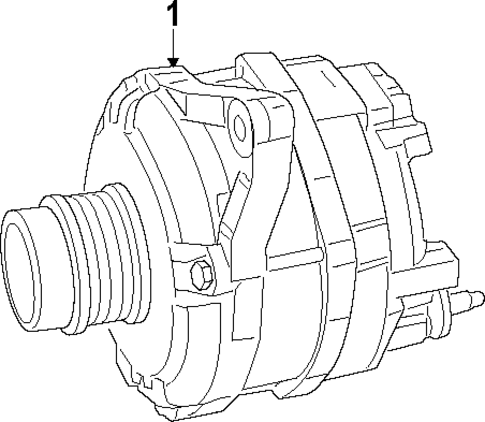 Alternator for 2007 Jeep Patriot #1