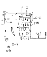 68039701AA - Electrical: Engine Wiring for Mopar Image