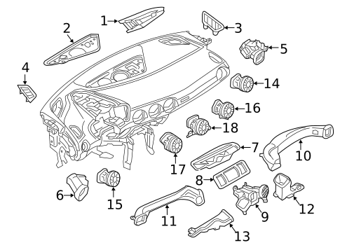 Ducts for 2018 Audi TT RS Quattro #0