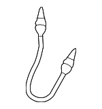 1K0611764L - Brakes: Brake Line for Volkswagen Image