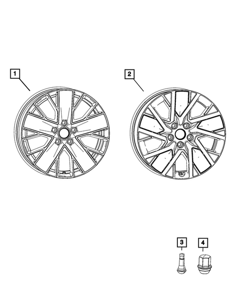 Wheels, Tires and Hardware for 2024 Jeep Wagoneer S #0