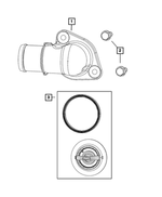 6101982 - Cooling: Hex Head Screw And Washer for Mopar Image image