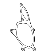 11518094661 - Cooling System: Water Pump Gasket for BMW: M2, M3, M4, X3, X4 Image