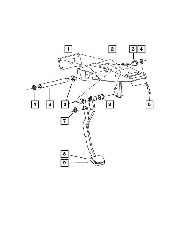 6503761 - Clutch: Stud for Mopar Image image