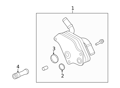Oil Cooler for 2011 Saab 9-5 #0