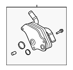 12601390 - Cooling System: Oil Cooler Assembly for Saab: 9-5 Image