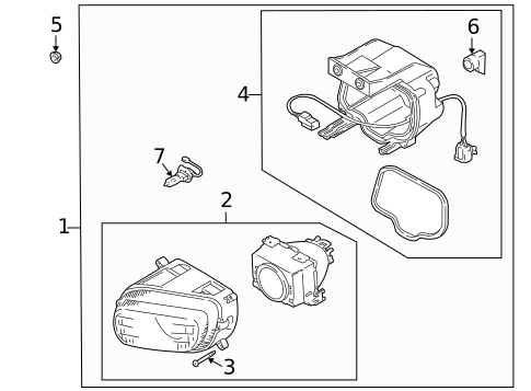 Fog Lamps for 1997 Mazda Millenia #0