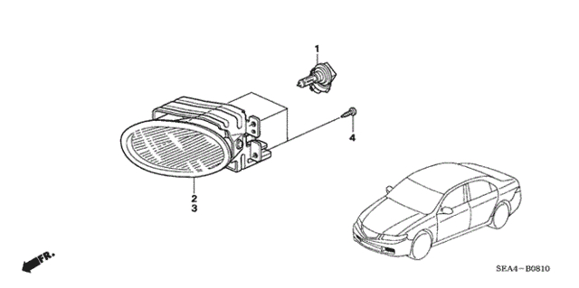 Foglight for 2007 Acura TSX #0