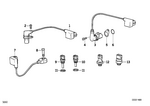 12141729292 - Engine Electrical System: Crankshaft Speed Sensor for BMW Image