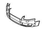 8E0807105TGRU - Body: Bumper Cover for Audi Image