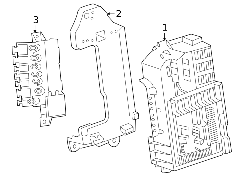 Fuse & Relay for 2024 Mercedes-Benz E450 #6