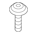 1249205123 - Body: Door Trim Panel Screw for Kia: Amanti, Borrego, Cadenza, Carnival, EV6, EV9, Forte, Forte Koup, Forte5, K4, K5, K900, Niro, Niro EV, Optima, Rio, Rio5, Sedona, Seltos, Sorento, Soul, Soul EV, Sportage, Stinger, Telluride Image