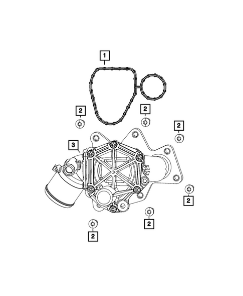 Water Pump and Related Parts for 2026 Ram 1500 #3