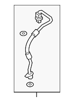 9A714514405 - : Oil Feed Tube for Porsche: Cayenne, Macan, Panamera Image