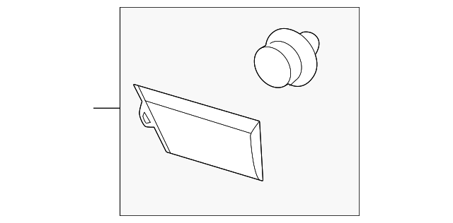 BaiCH Right Side Sliding Door Molding Trim for 2015–2019 Ford