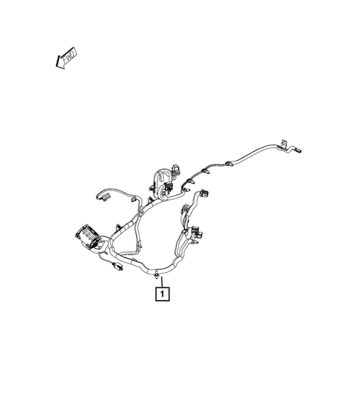 Wiring-Instrument Panel for 2015 Chrysler 200 #1