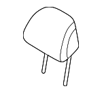 89700T6020N9G - Body: Headrest, Outer for Hyundai Image