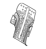 89370T6000 - Body: Seat Back Heater for Hyundai Image