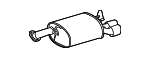 17440F0102 - : 2019-2024 Toyota Camry - Muffler for Toyota: Camry Image