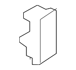 LR081968 - Body: Tie Down Hook for Land Rover: Defender 110, Defender 130, Defender 90, Discovery, Range Rover, Range Rover Evoque, Range Rover Sport, Range Rover Velar Image