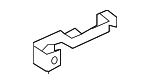 LR081288 - Body: Lower Quarter Trim Bracket for Land Rover: Discovery Image