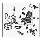 712000E160B2 - Body: Seat Assembly for Toyota: Highlander Image