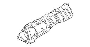 6M133267AF - Fuel System: Engine Intake Manifold for Audi Image