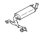201006JF0E - : Muffler &amp; Pipe for Nissan: Armada Image