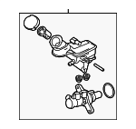 4625A243 - Body: Master Cylinder for Mitsubishi Image