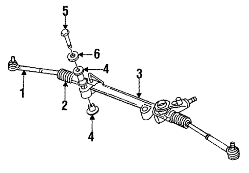 Steering Gear & Linkage for 1994 Dodge Viper #0