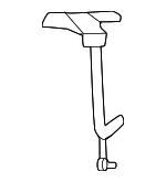 68067517AA - Body: Release Handle for Ram: 1500, 1500 Classic Image