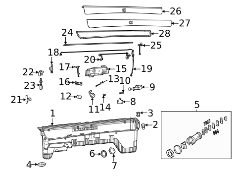 Storage Compartment for 2013 Ram 1500 #0