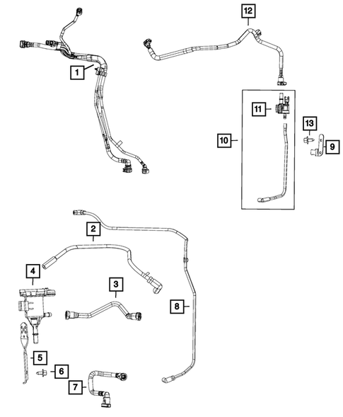 Emission Harness for 2017 Chrysler 300 #0