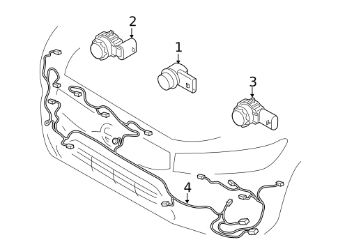 Parking Aid for 2020 Volvo S60 #0