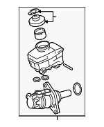 4702830030 - Body: Master Cylinder for Lexus: GS300, GS350, GS430, IS F, IS250, IS350 Image