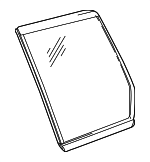 2046700154 - Body: Quarter Glass for Mercedes-Benz Image