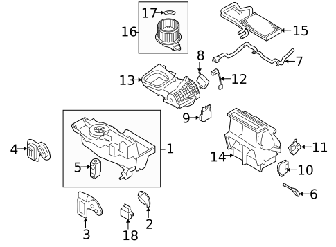 Heater for 2009 Ford Taurus #0