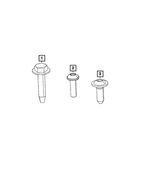 6101946 - Electrical: Tapping Hex Head Screw for Mopar Image