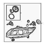 33100SZTA03 - : Composite Assembly for Honda: CR-Z Image