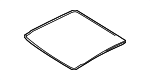 99656233100 - Body: Front Glass Gasket for Porsche: 911 Image