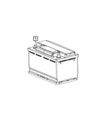 BA94R765AB - Electrical: Storage Battery for Mopar Image