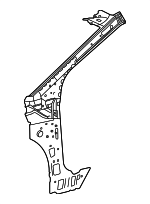 2016-2020 Toyota Mirai - Inner Hinge Pillar