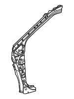 2016-2020 Toyota Mirai - Hinge Pillar Reinforced