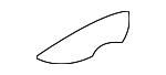61120FL001TP - Body: Handle, Inside Cap for Subaru Image