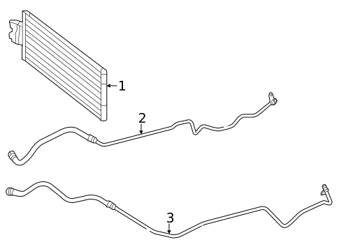 Trans Oil Cooler for 2016 Mercedes-Benz SLK55 AMG #0