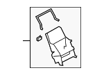 4L1858005A - Body: Center Support for Audi Image