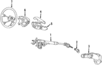 53200S84G81 - Steering: Steering Column for Honda: Accord Image
