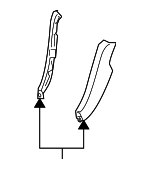 847653F00549 - Body: Finish Molding for Kia: Amanti Image