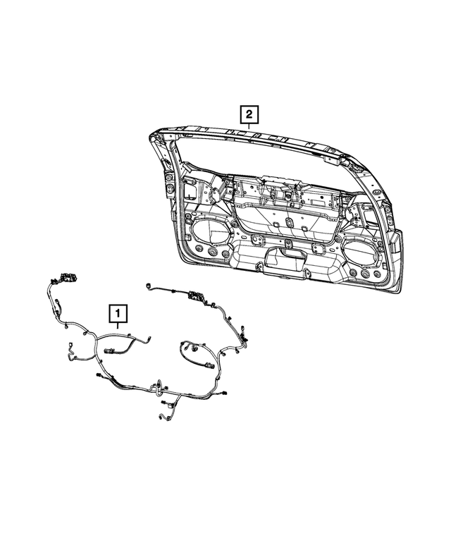68476660AA - Electrical: Liftgate Wiring for Mopar Image